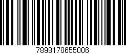 Código de barras (EAN, GTIN, SKU, ISBN): '7898170655006'