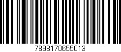 Código de barras (EAN, GTIN, SKU, ISBN): '7898170655013'