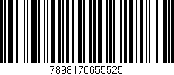Código de barras (EAN, GTIN, SKU, ISBN): '7898170655525'