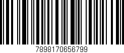 Código de barras (EAN, GTIN, SKU, ISBN): '7898170656799'