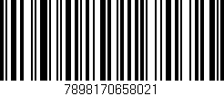 Código de barras (EAN, GTIN, SKU, ISBN): '7898170658021'