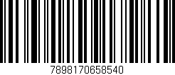 Código de barras (EAN, GTIN, SKU, ISBN): '7898170658540'
