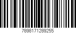 Código de barras (EAN, GTIN, SKU, ISBN): '7898171289255'