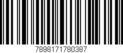 Código de barras (EAN, GTIN, SKU, ISBN): '7898171780387'