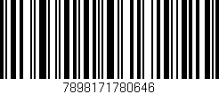 Código de barras (EAN, GTIN, SKU, ISBN): '7898171780646'