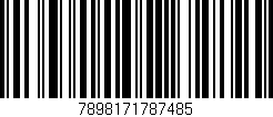 Código de barras (EAN, GTIN, SKU, ISBN): '7898171787485'