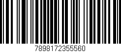 Código de barras (EAN, GTIN, SKU, ISBN): '7898172355560'