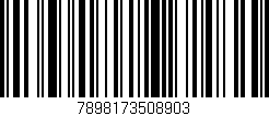 Código de barras (EAN, GTIN, SKU, ISBN): '7898173508903'