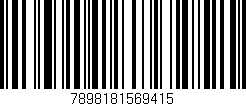 Código de barras (EAN, GTIN, SKU, ISBN): '7898181569415'