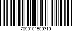 Código de barras (EAN, GTIN, SKU, ISBN): '7898181583718'