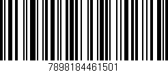 Código de barras (EAN, GTIN, SKU, ISBN): '7898184461501'