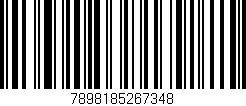 Código de barras (EAN, GTIN, SKU, ISBN): '7898185267348'