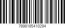 Código de barras (EAN, GTIN, SKU, ISBN): '7898185410294'