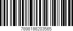 Código de barras (EAN, GTIN, SKU, ISBN): '7898188203565'