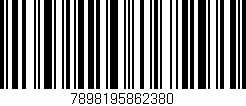 Código de barras (EAN, GTIN, SKU, ISBN): '7898195862380'