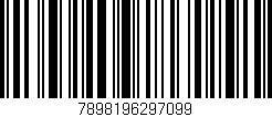 Código de barras (EAN, GTIN, SKU, ISBN): '7898196297099'