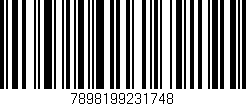 Código de barras (EAN, GTIN, SKU, ISBN): '7898199231748'