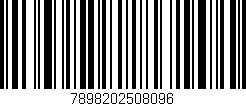 Código de barras (EAN, GTIN, SKU, ISBN): '7898202508096'