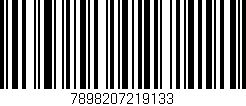 Código de barras (EAN, GTIN, SKU, ISBN): '7898207219133'