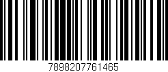 Código de barras (EAN, GTIN, SKU, ISBN): '7898207761465'