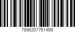 Código de barras (EAN, GTIN, SKU, ISBN): '7898207761489'