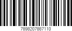 Código de barras (EAN, GTIN, SKU, ISBN): '7898207887110'
