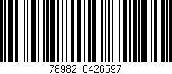 Código de barras (EAN, GTIN, SKU, ISBN): '7898210426597'