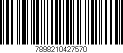 Código de barras (EAN, GTIN, SKU, ISBN): '7898210427570'
