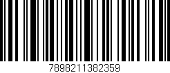 Código de barras (EAN, GTIN, SKU, ISBN): '7898211382359'