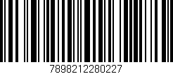 Código de barras (EAN, GTIN, SKU, ISBN): '7898212280227'