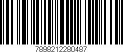 Código de barras (EAN, GTIN, SKU, ISBN): '7898212280487'
