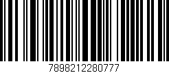 Código de barras (EAN, GTIN, SKU, ISBN): '7898212280777'