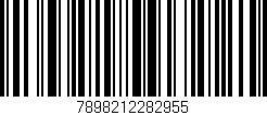 Código de barras (EAN, GTIN, SKU, ISBN): '7898212282955'