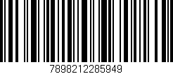 Código de barras (EAN, GTIN, SKU, ISBN): '7898212285949'