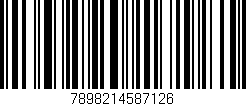 Código de barras (EAN, GTIN, SKU, ISBN): '7898214587126'