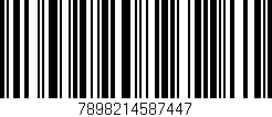 Código de barras (EAN, GTIN, SKU, ISBN): '7898214587447'