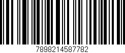 Código de barras (EAN, GTIN, SKU, ISBN): '7898214587782'