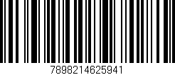 Código de barras (EAN, GTIN, SKU, ISBN): '7898214625941'