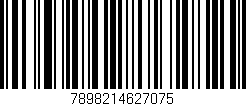 Código de barras (EAN, GTIN, SKU, ISBN): '7898214627075'