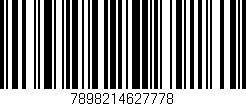 Código de barras (EAN, GTIN, SKU, ISBN): '7898214627778'