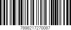 Código de barras (EAN, GTIN, SKU, ISBN): '7898217270087'