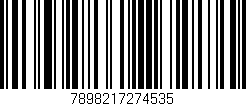 Código de barras (EAN, GTIN, SKU, ISBN): '7898217274535'