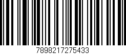Código de barras (EAN, GTIN, SKU, ISBN): '7898217275433'