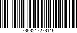 Código de barras (EAN, GTIN, SKU, ISBN): '7898217276119'