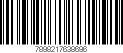 Código de barras (EAN, GTIN, SKU, ISBN): '7898217638696'