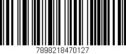 Código de barras (EAN, GTIN, SKU, ISBN): '7898218470127'
