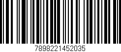 Código de barras (EAN, GTIN, SKU, ISBN): '7898221452035'