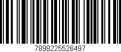 Código de barras (EAN, GTIN, SKU, ISBN): '7898225526497'