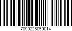 Código de barras (EAN, GTIN, SKU, ISBN): '7898226050014'