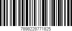 Código de barras (EAN, GTIN, SKU, ISBN): '7898228771825'